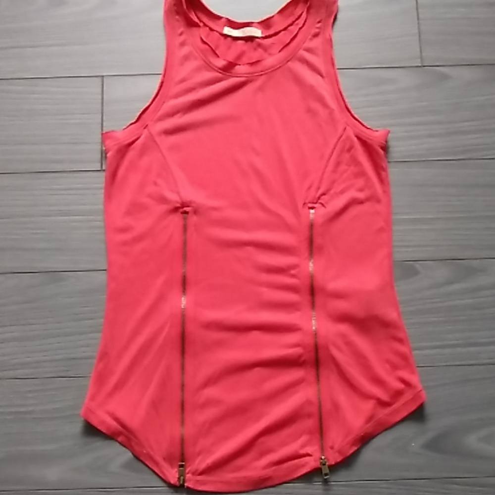RACHEL Rachel Roy Zippered Tank - Picture 1 of 5